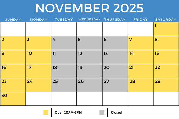 December hours