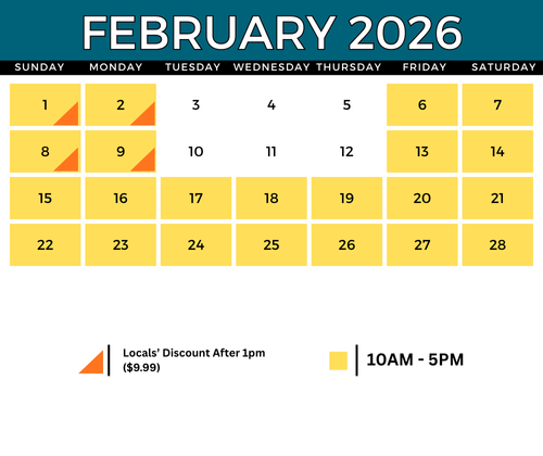 February 2026 operating calendar