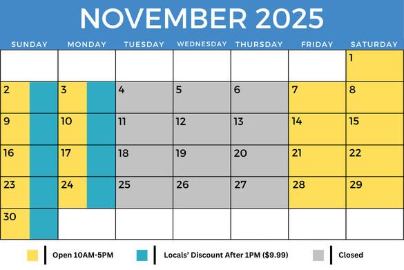December hours